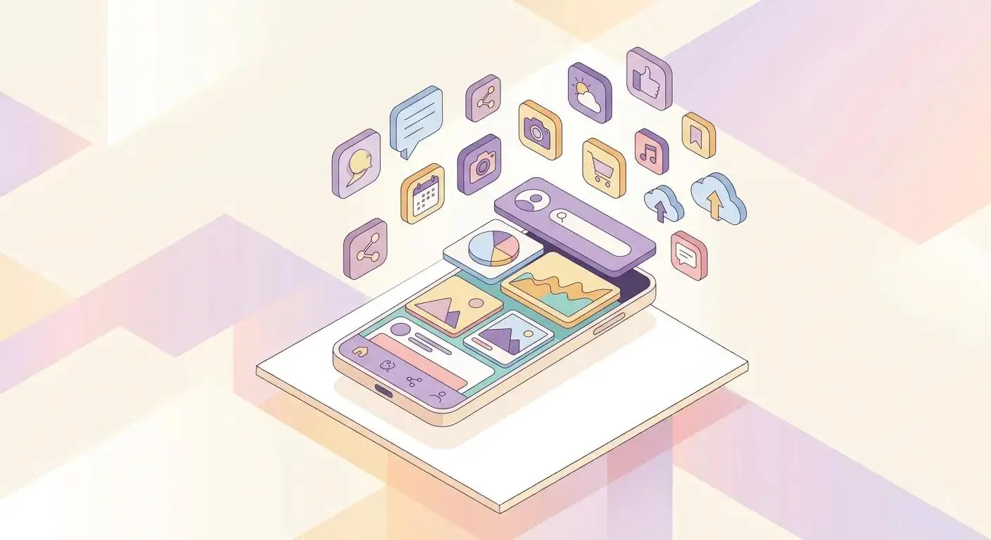Web development services illustration