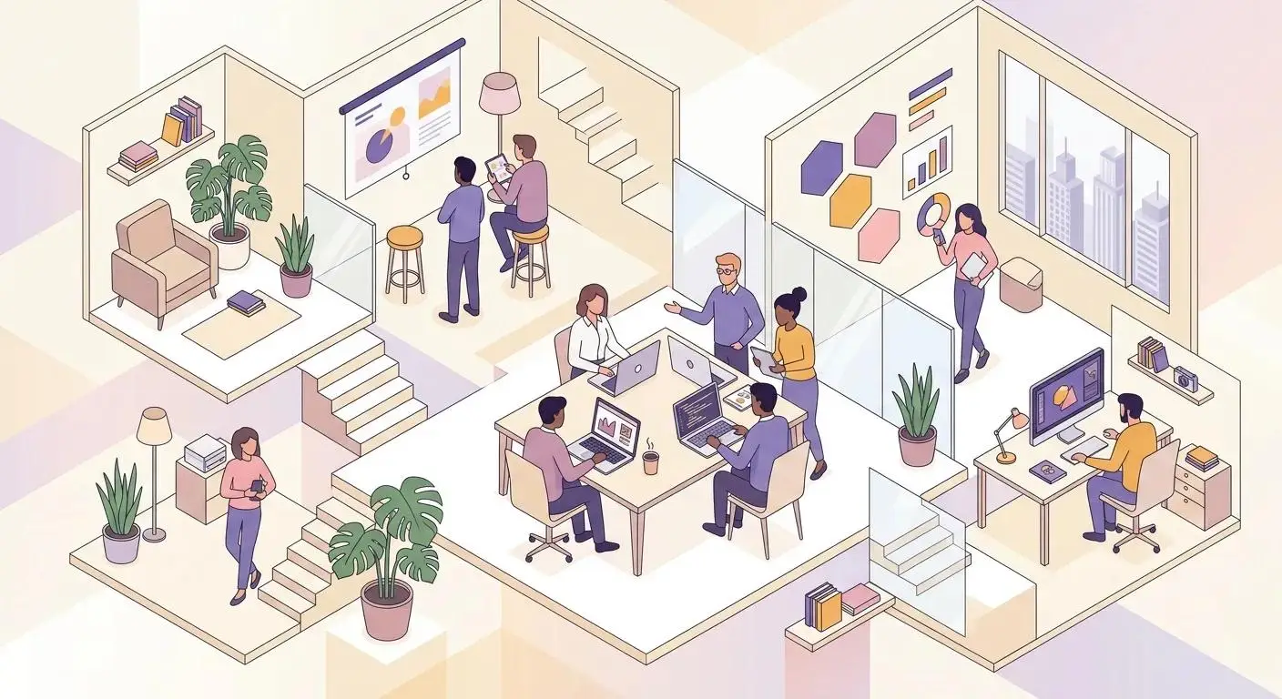 Web development services illustration